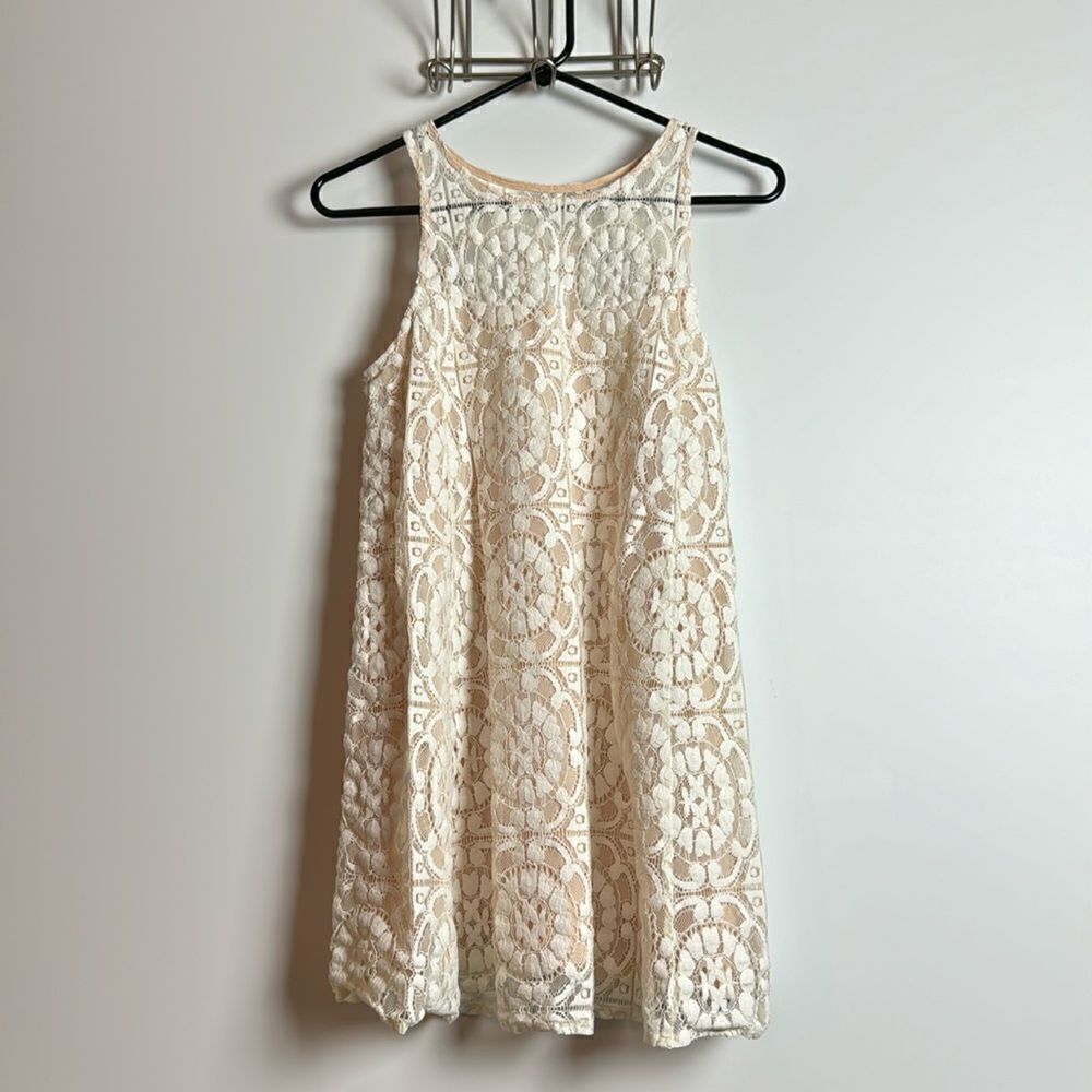 Free People lace swing dress 👗 size. XS